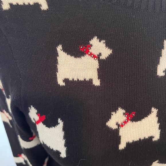 ♥️CHARTER CLUB EUC ONE RED DOG SWEATER - Picture 6 of 10
